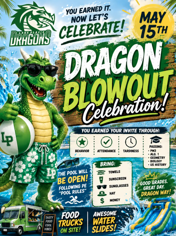 Dragon Blowout flyer