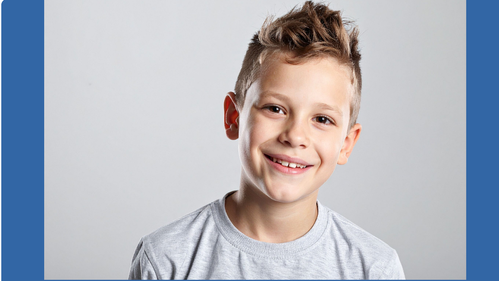 Child smiling