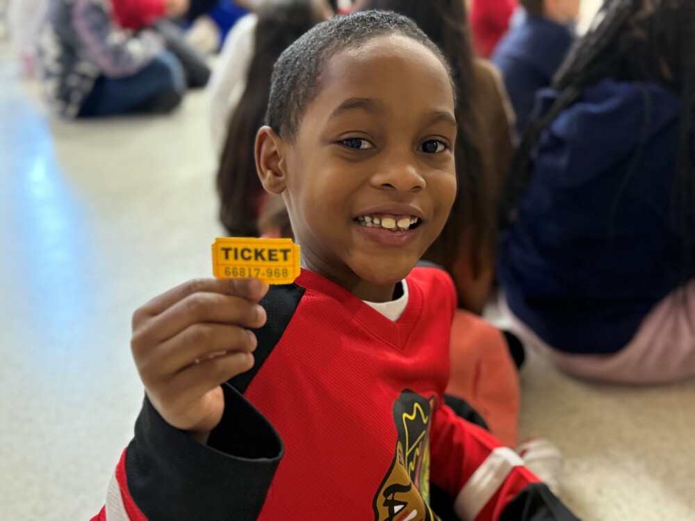 1st grade student
