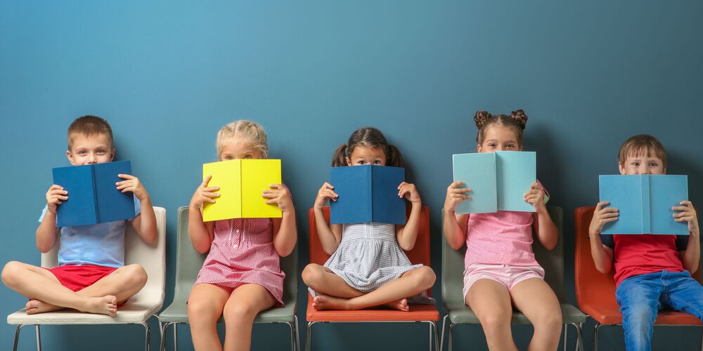 Children Reading Books