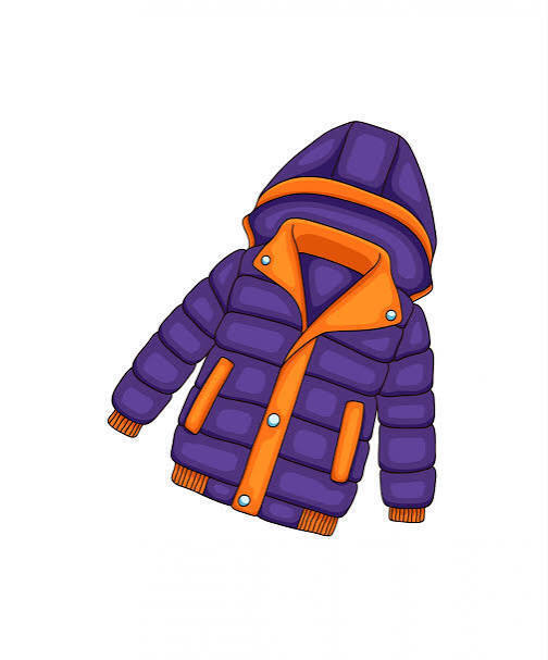 winter coat graphic