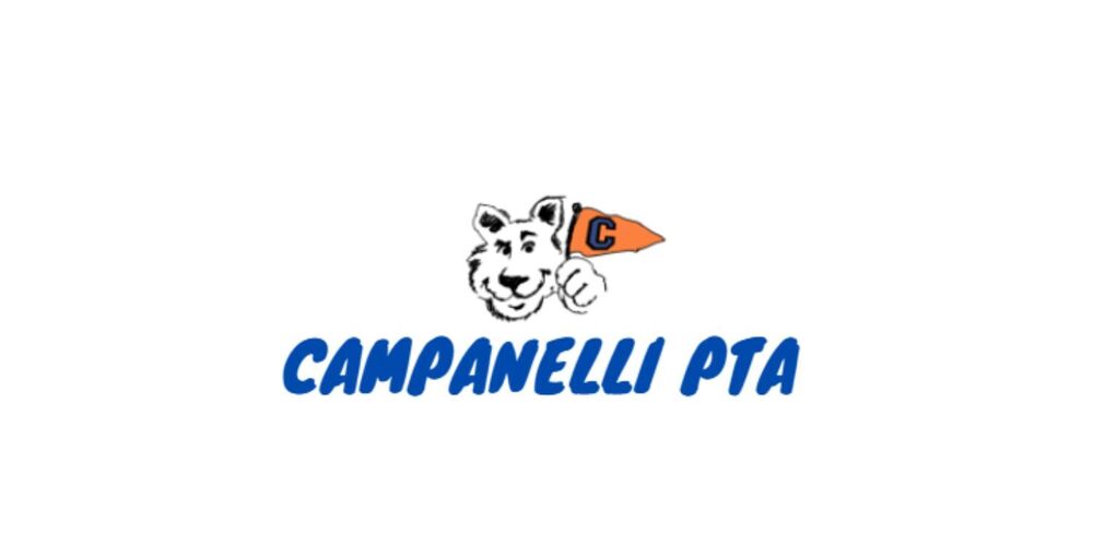 Cody the Cougar clipart and Campanelli PTA words