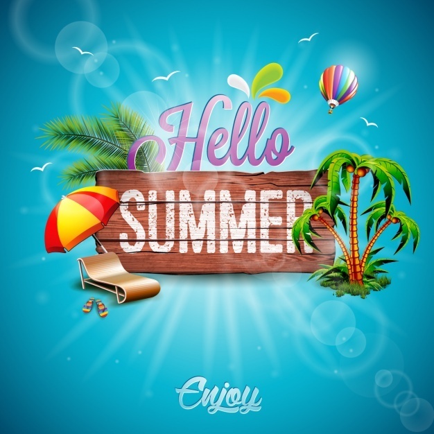 hello summer image