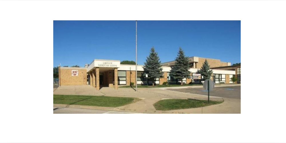 Picture of the outside of Lakeview School
