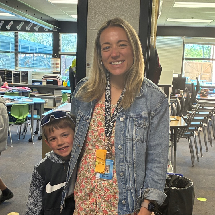 Mrs. Dzieman and her son