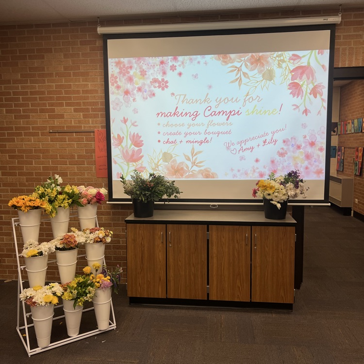 slide of activity and flowers 