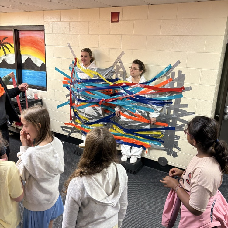 principals are taped to the wall