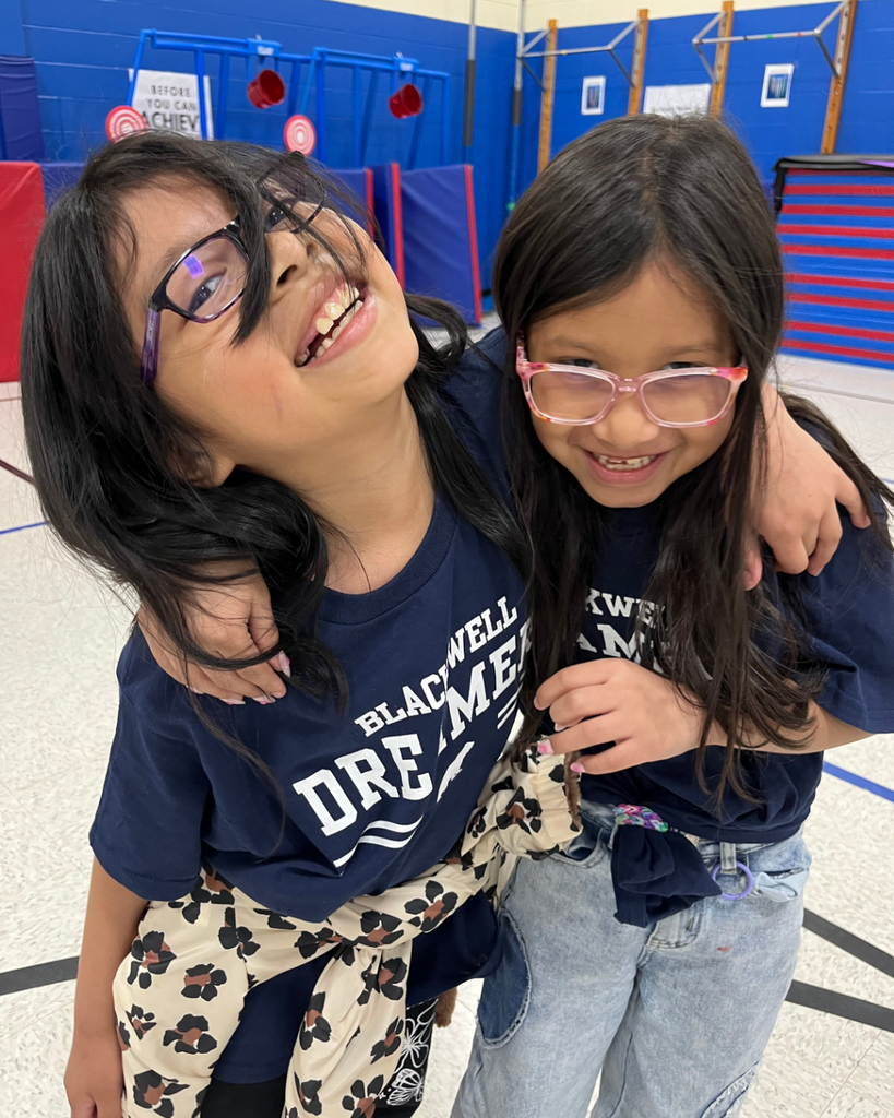 Students smiling 