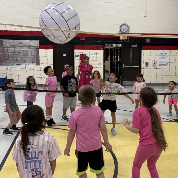 students at field day