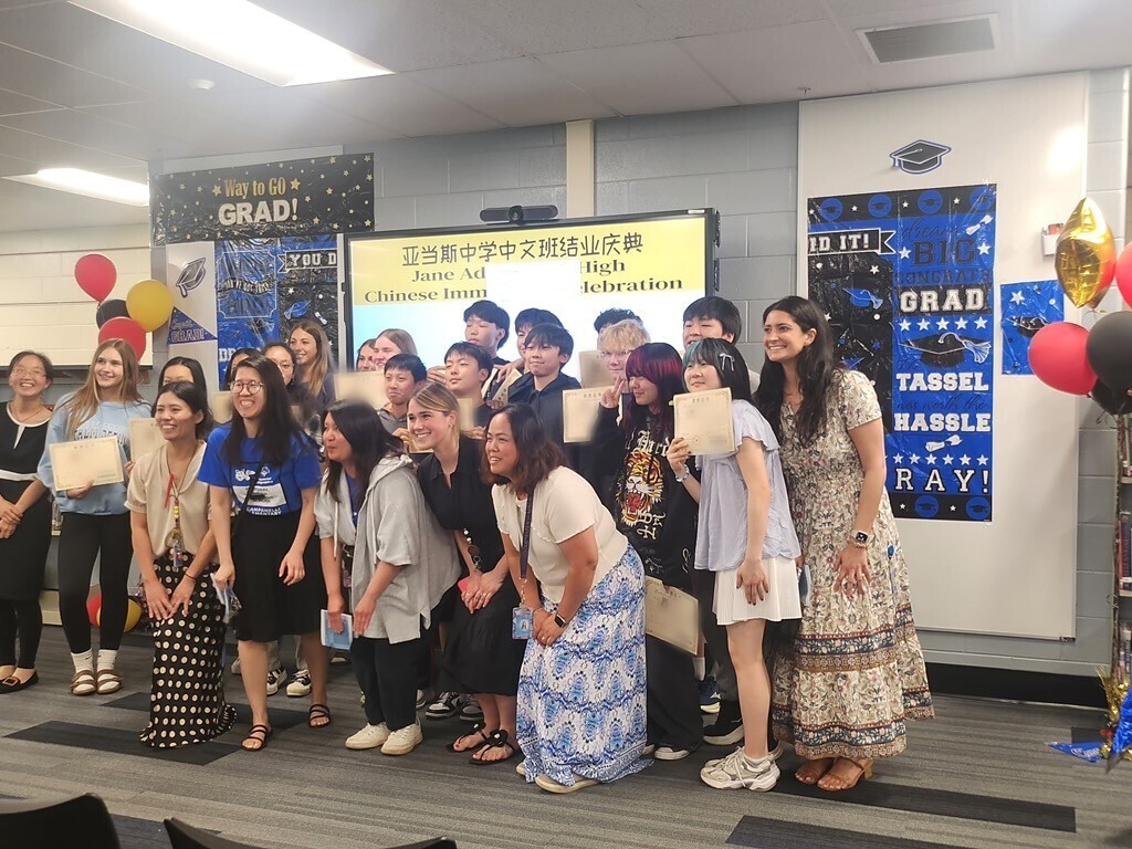 Students celebrating their graduation