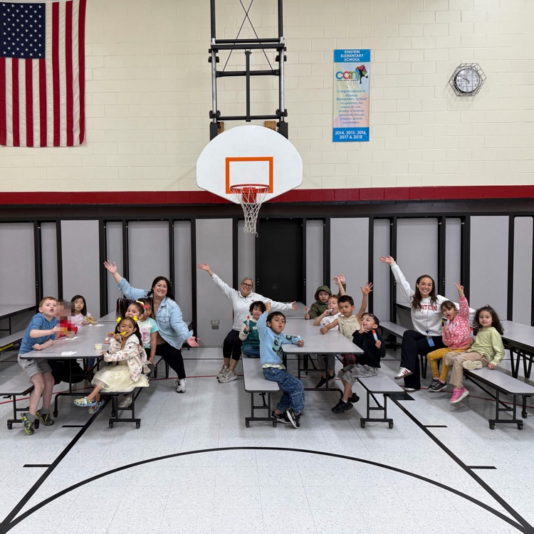 Students eating popsicles and ice cream