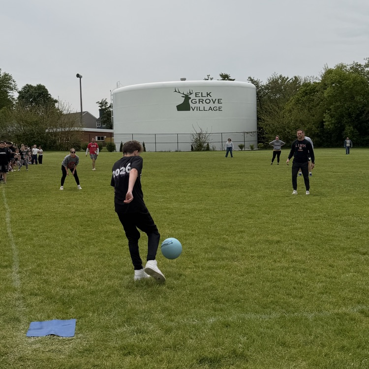 student kicking 
