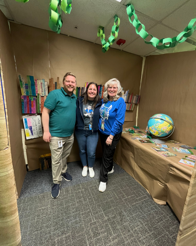 Teachers posing and smiling together 