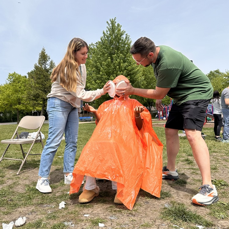 pie in face