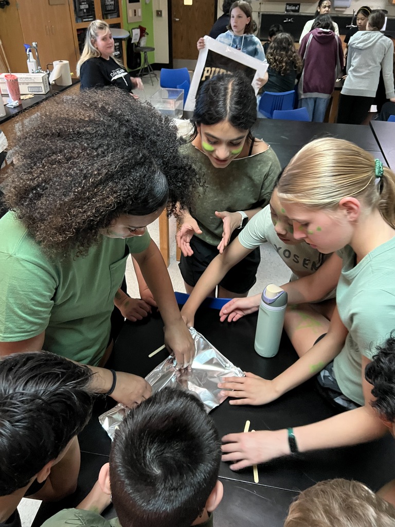 students working together