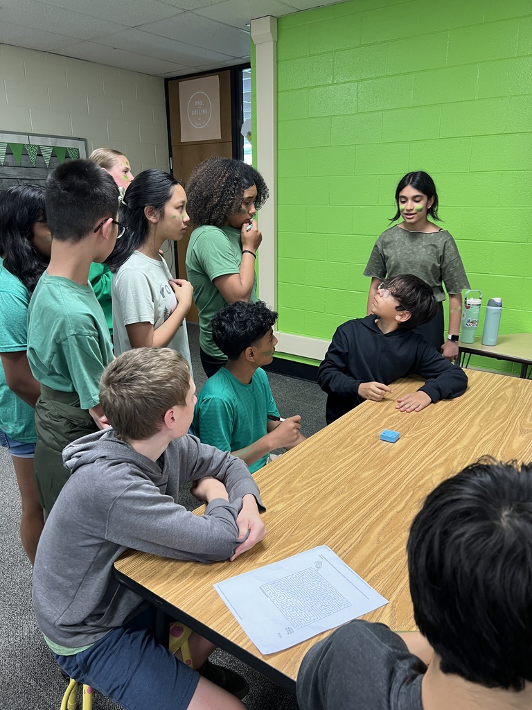 students working together as a team