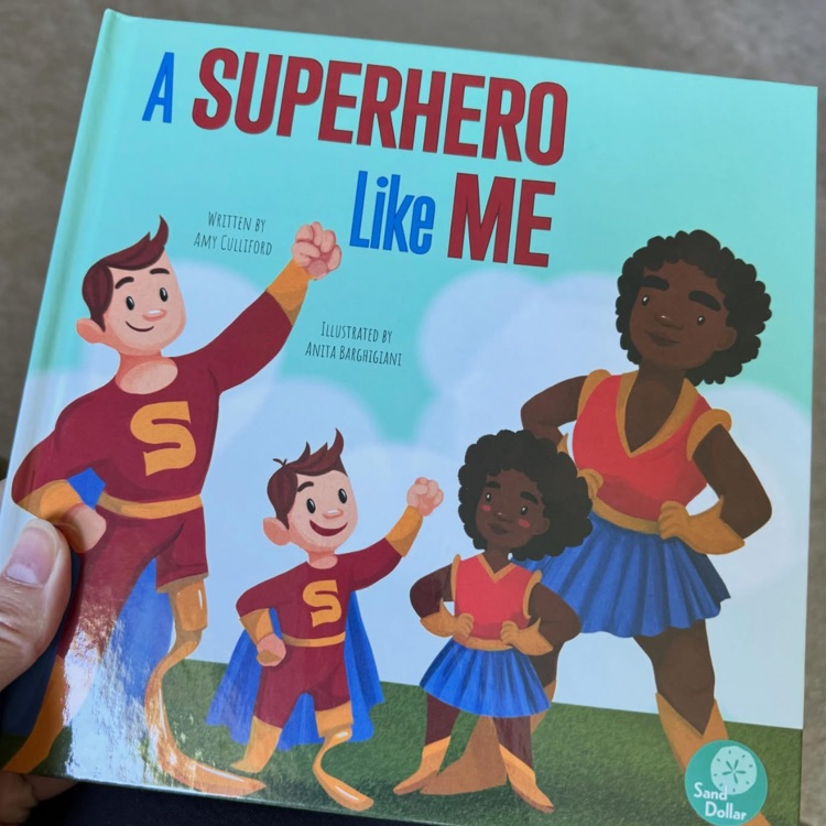 A Superhero Like Me book