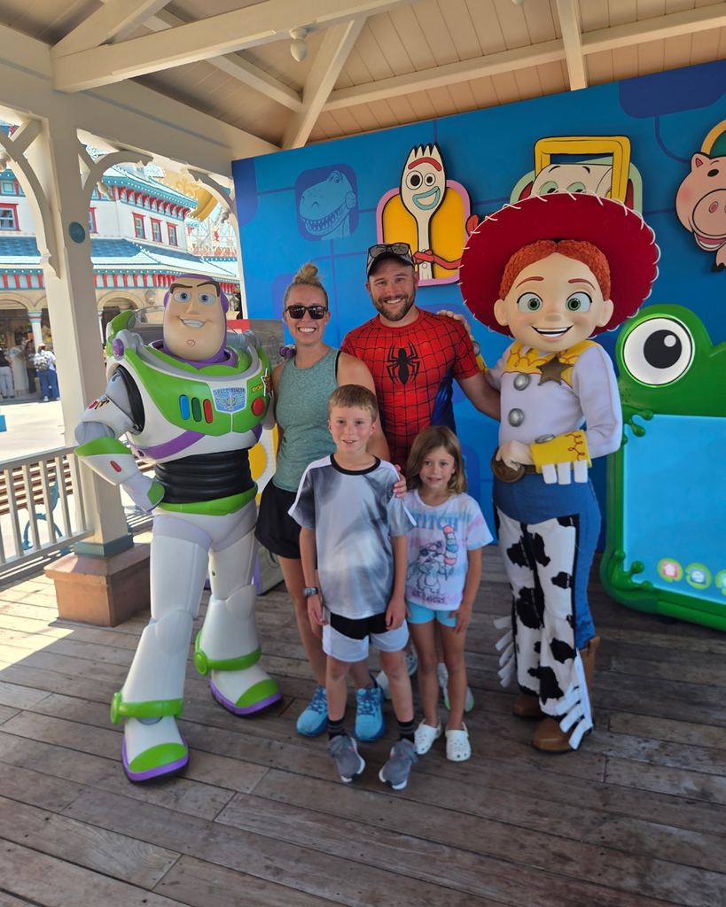 Family at California Adventure