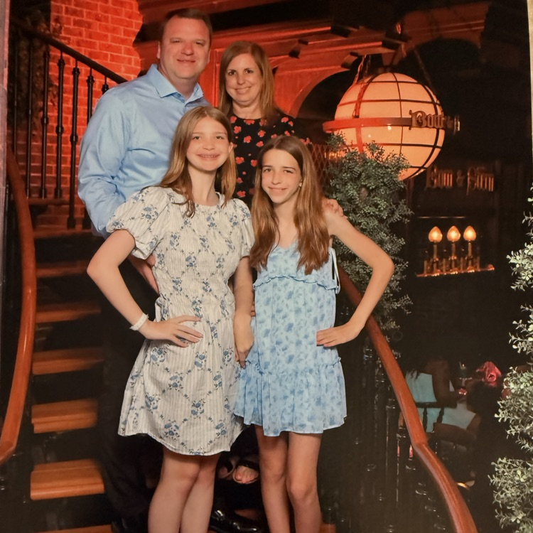Family on cruise ship