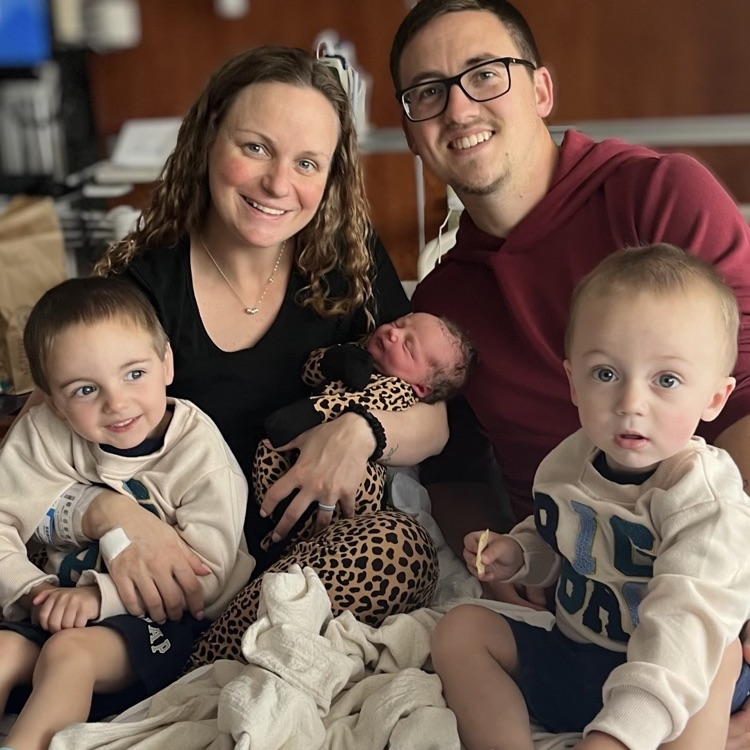 Mr Hill and his family