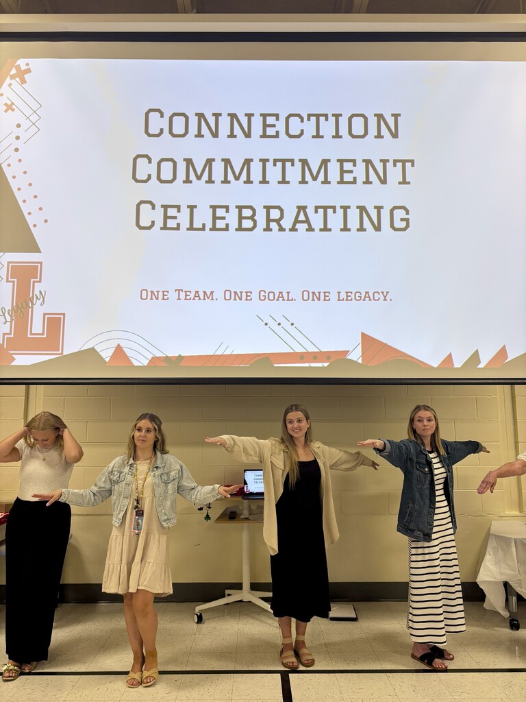 Sign that says connection, commitment, and celebration