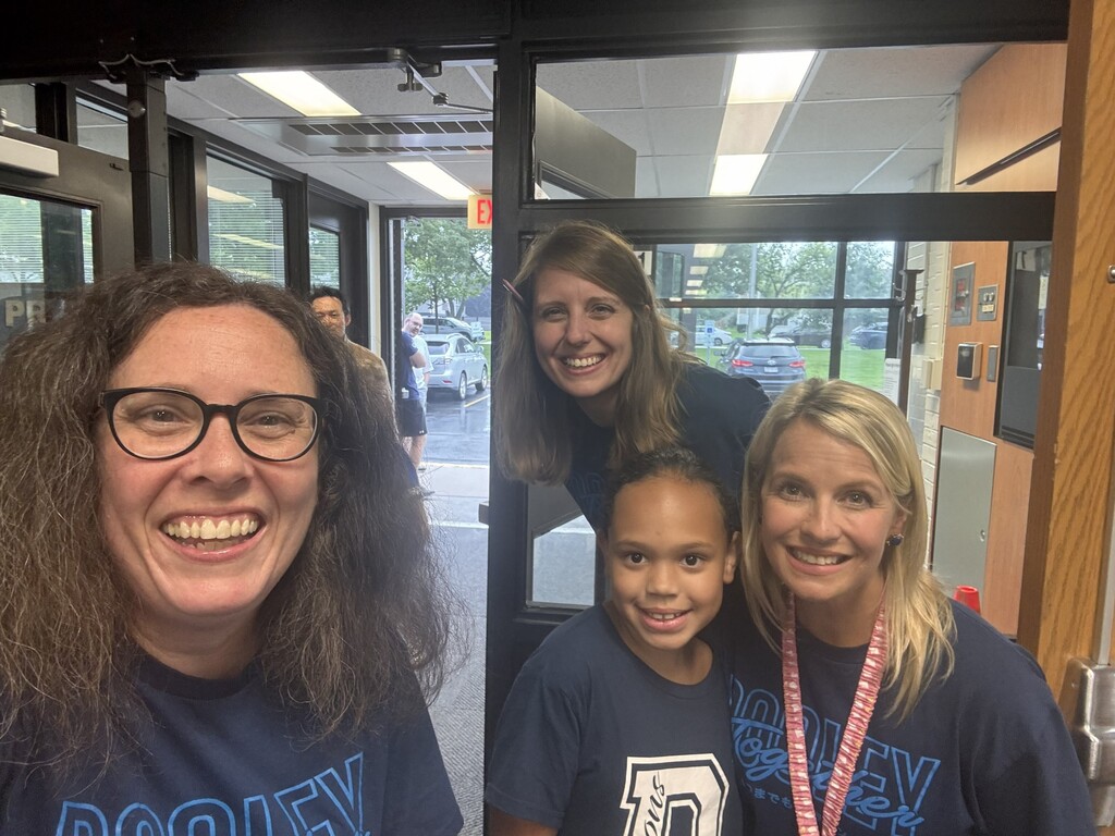 Ms. Velasco, Mrs. Meisinger, Mrs. Belt , and student