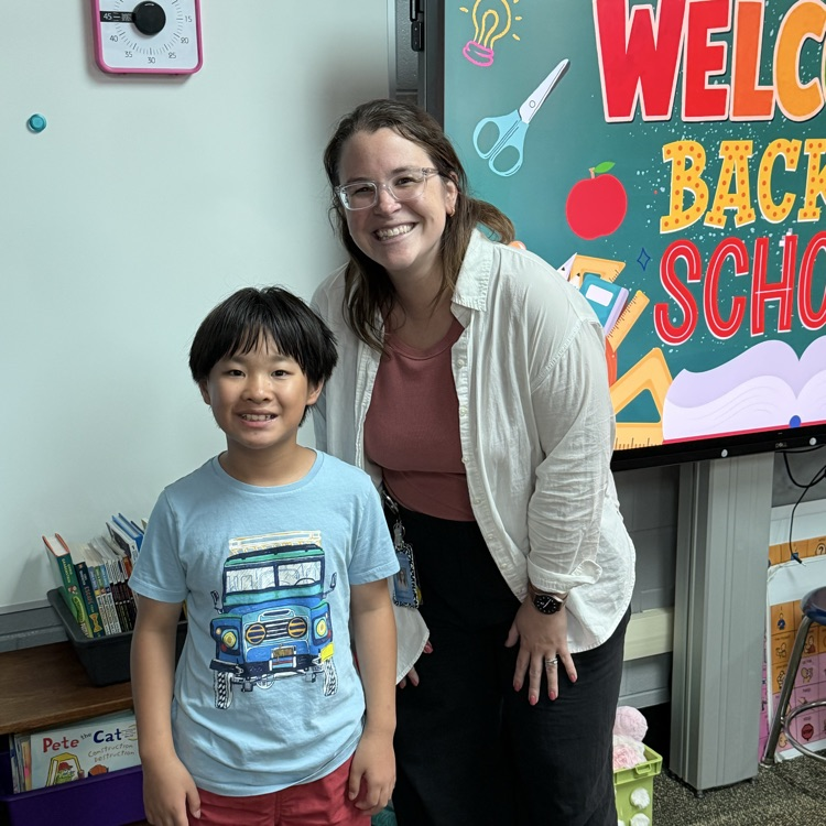 Teacher with student