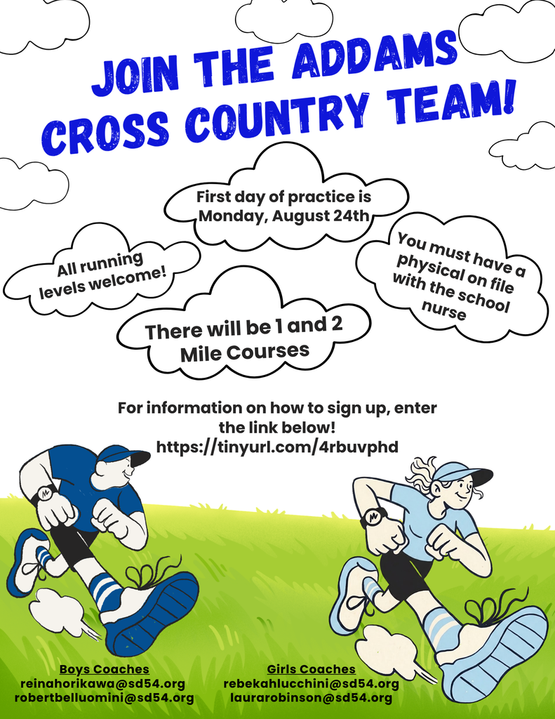 A Promotional Flyer for the Cross Country Team