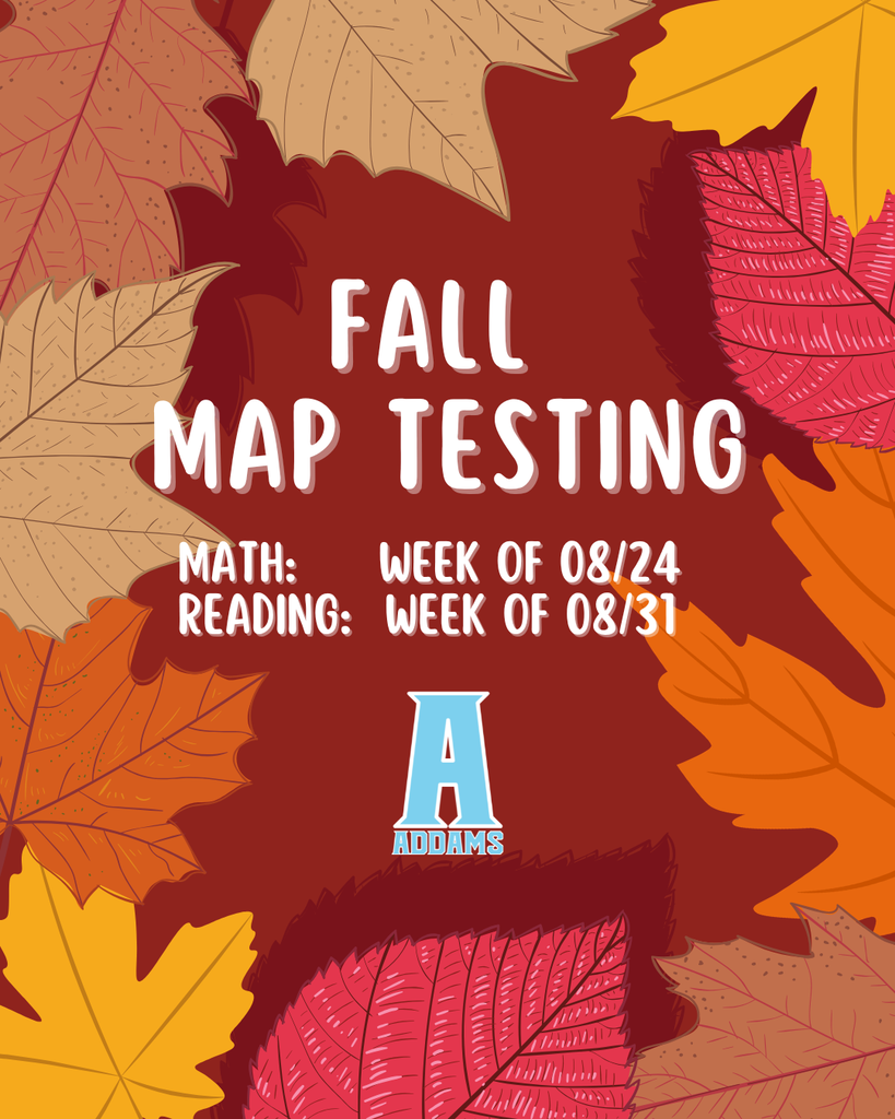 An informational post about Fall MAP Testing