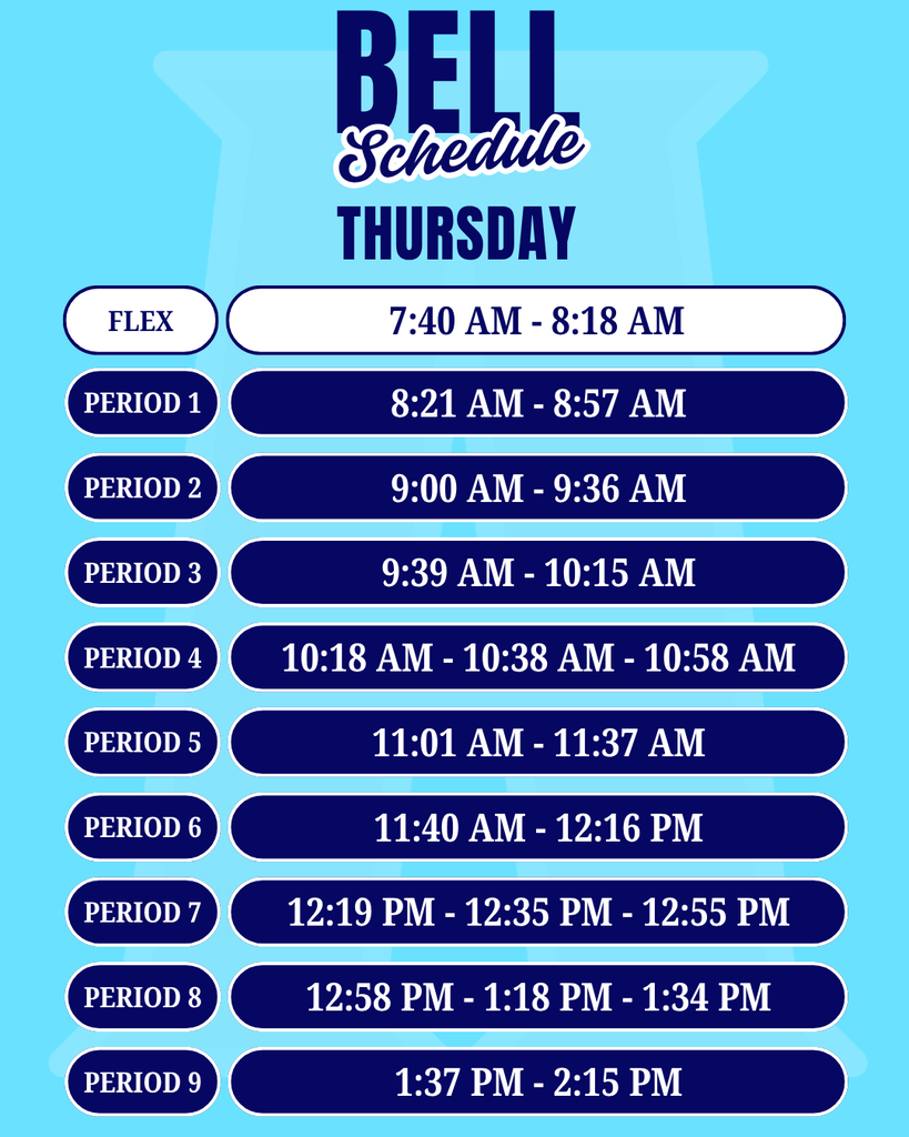 An informational post about School Hours & Office Hours & Bell Schedules