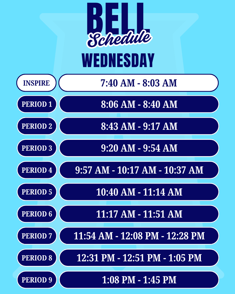 An informational post about School Hours & Office Hours & Bell Schedules