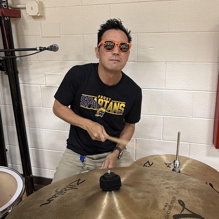 man playing drums