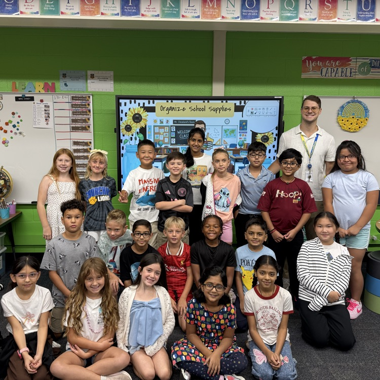 Mr. Cleveland’s 4th grade class!