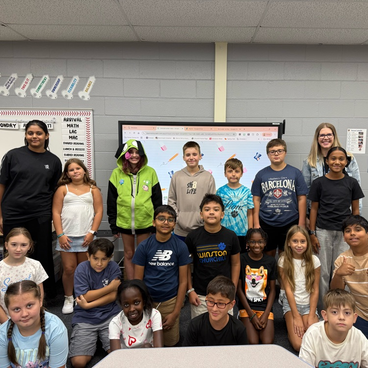 Mrs. Birholtz’s 5th grade class! 