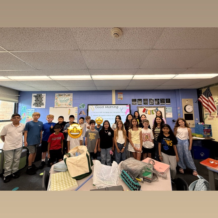 Mrs. Fantuozzo’s 6th grade class