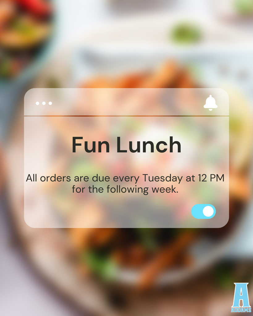 An informational post about fun lunch