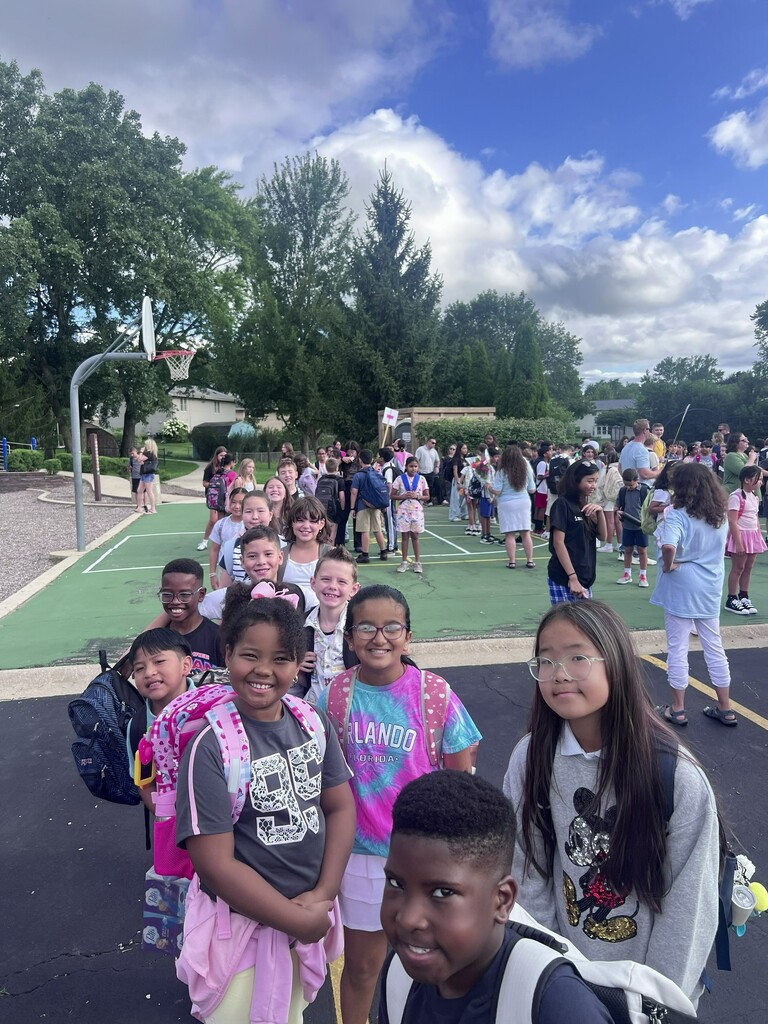 Students first day at Armstrong