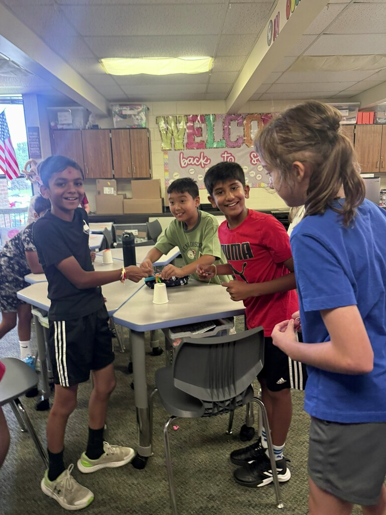 Students first day at Armstrong