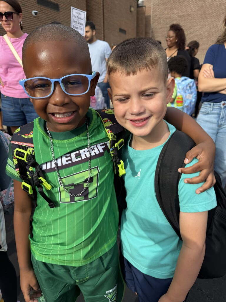 Students first day at Armstrong