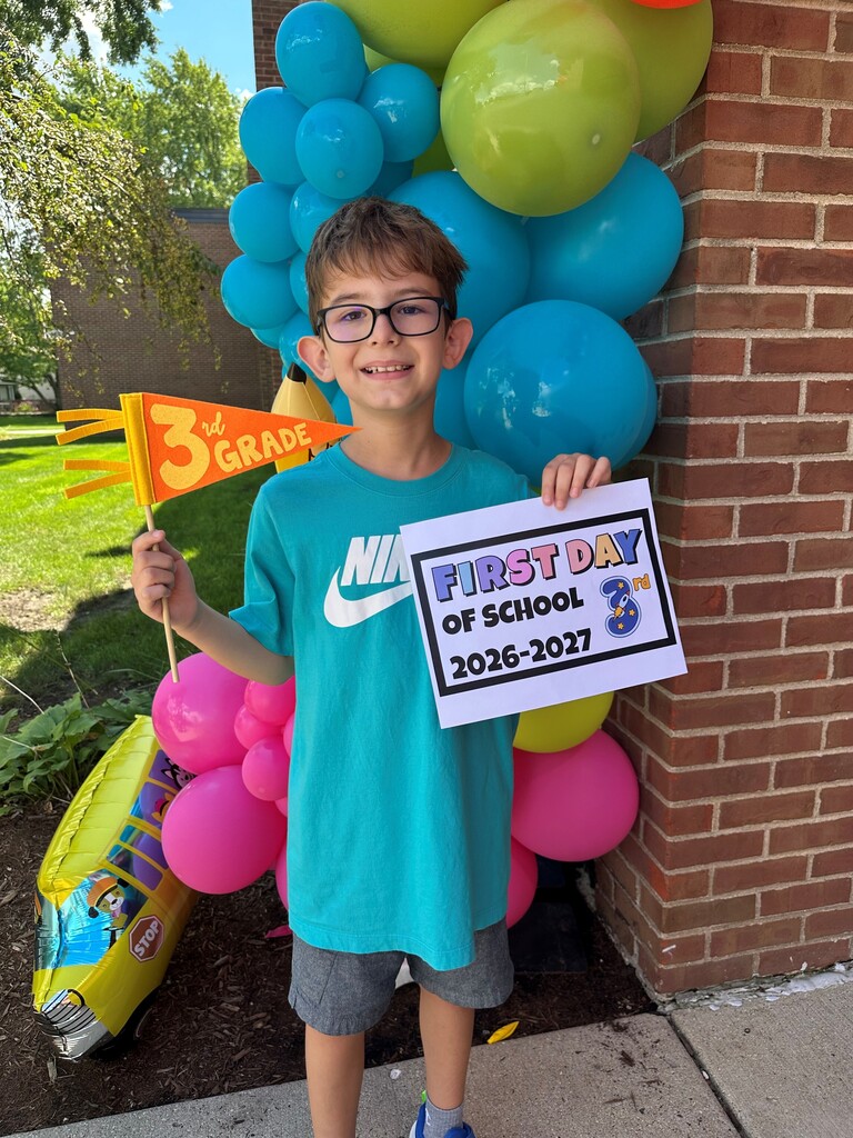 Student first day at Armstrong