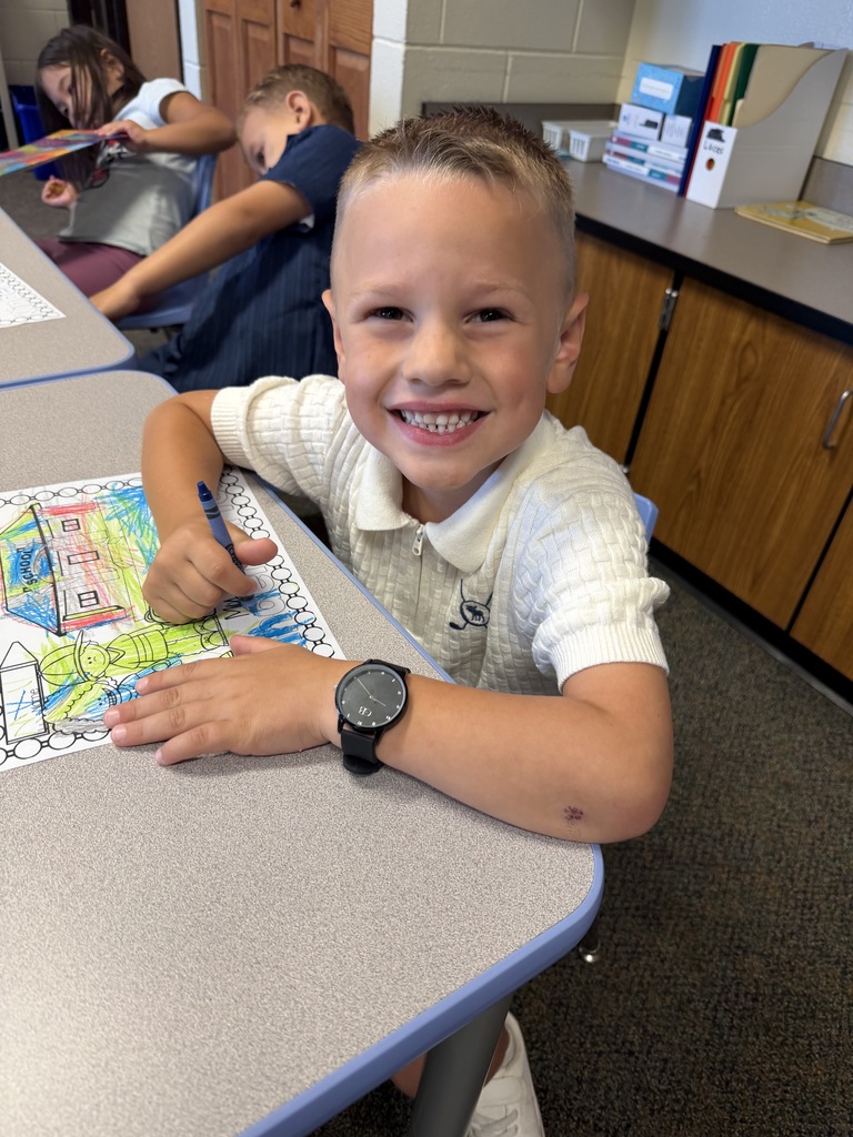 kinder smiling