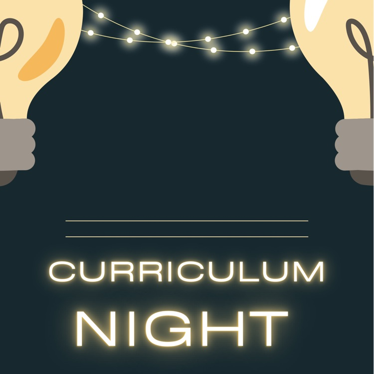 glowing curriculum night words 