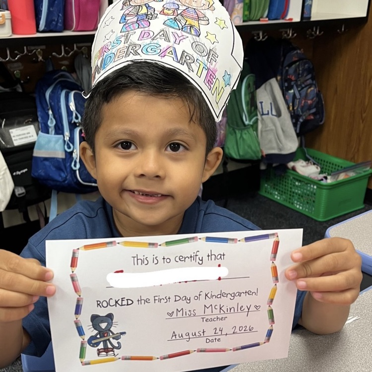 kinder first day