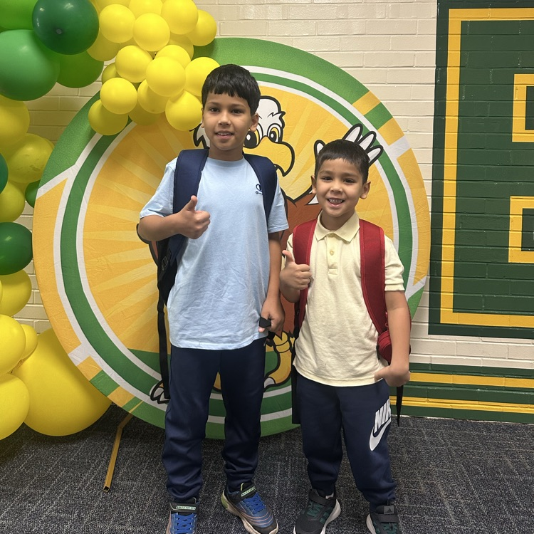 Brothers before school.
