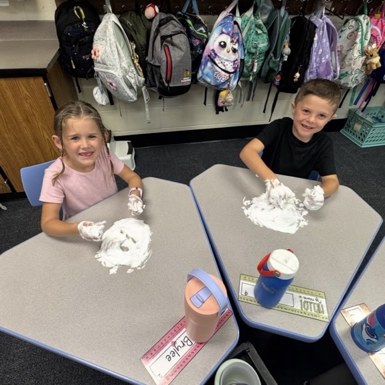 Letters with Shaving Cream