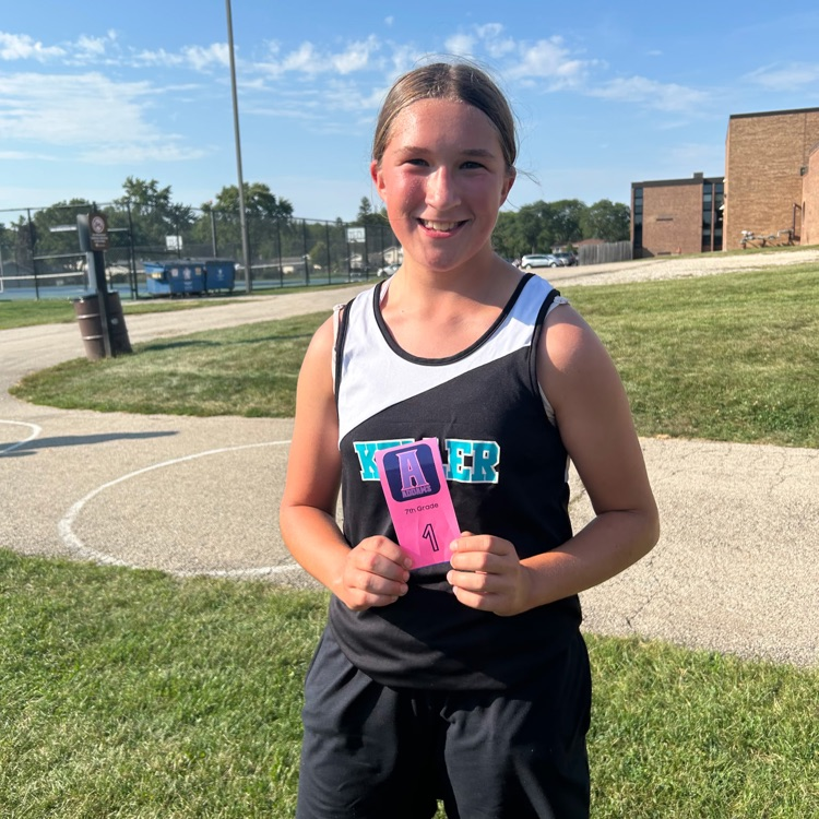 The Keller Cross Country meet winner