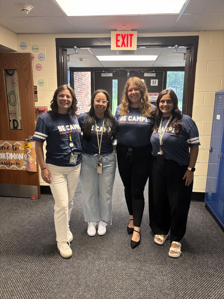 photo of Ms. Sherman, Ms. Hernandez, Ms. Waz, and Ms. Fragale