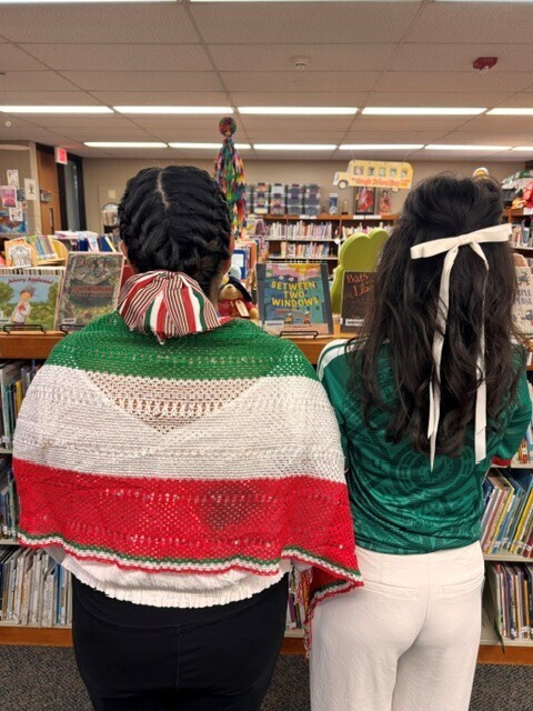 Back of Mrs. Martinez and Ms. Hernandez
