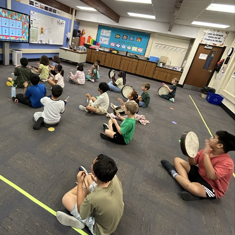 students playing instruments 