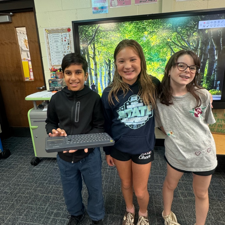 5th graders presenting about respect. 
